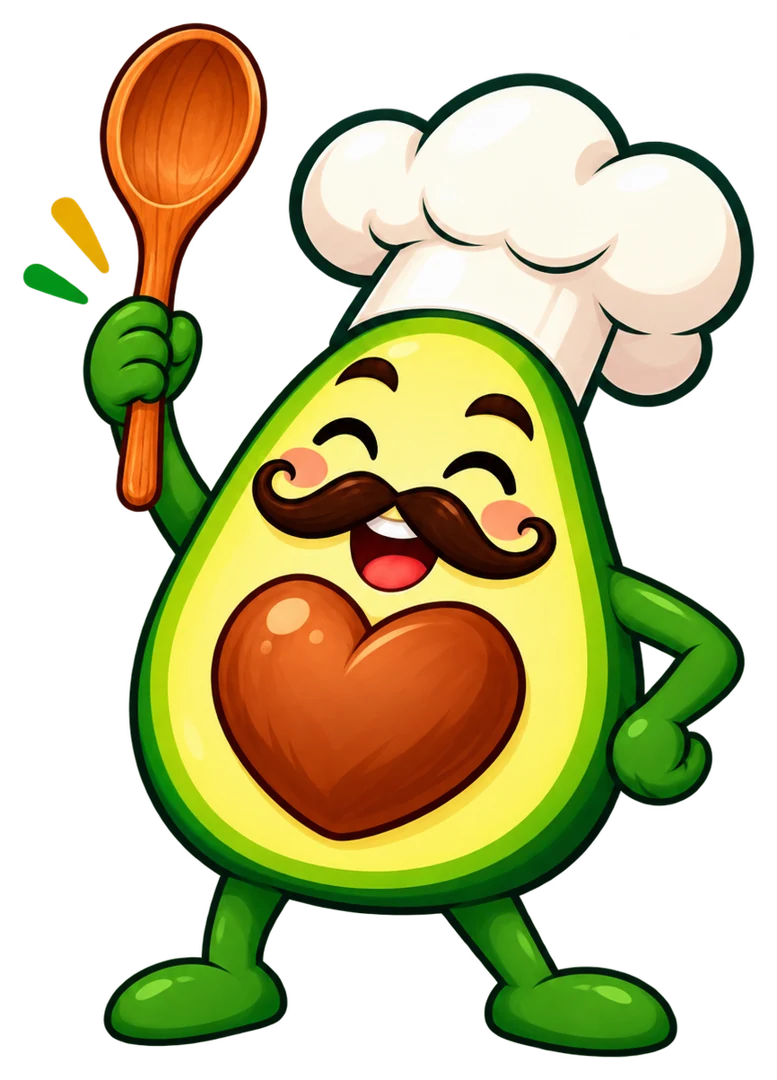 Aguacate Chef saluda desde nuestro jardín